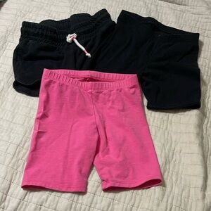 Lot of 3 Girls Cat & Jack Shorts Size 4/5